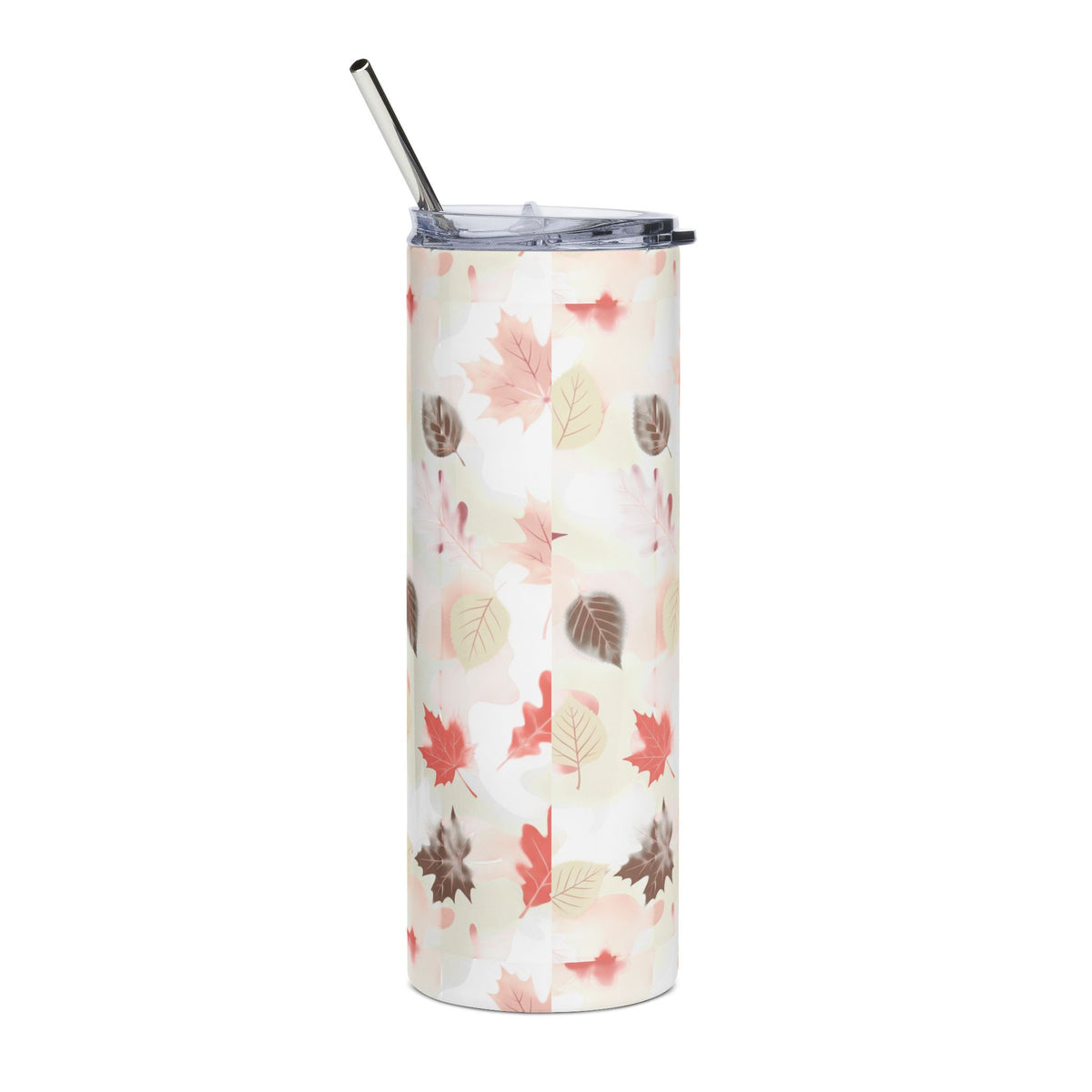 20oz Stainless Steel Tumbler — Autumn Leaves Fall Travel Cup