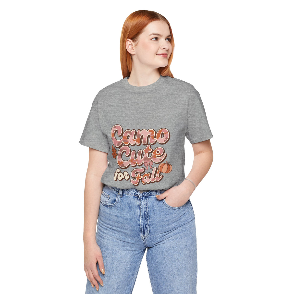 Camo Cute for Fall T‑Shirt