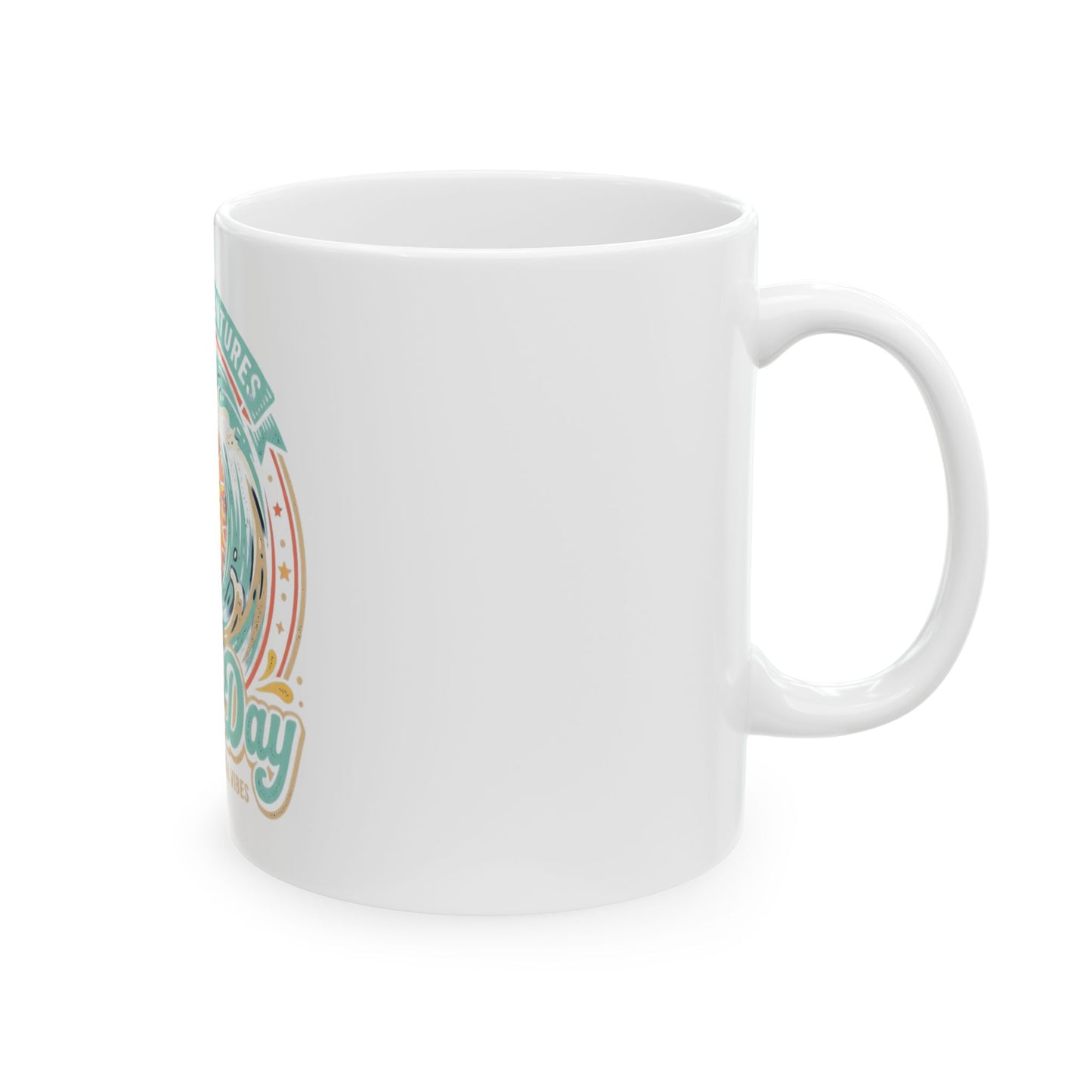 Seas the Day Sun and Wave Mug | Ocean Adventures Ceramic Mug