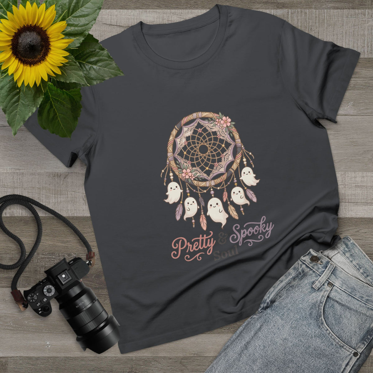 Pretty & Spooky Soul Women’s Tee — Dreamcatcher Graphic