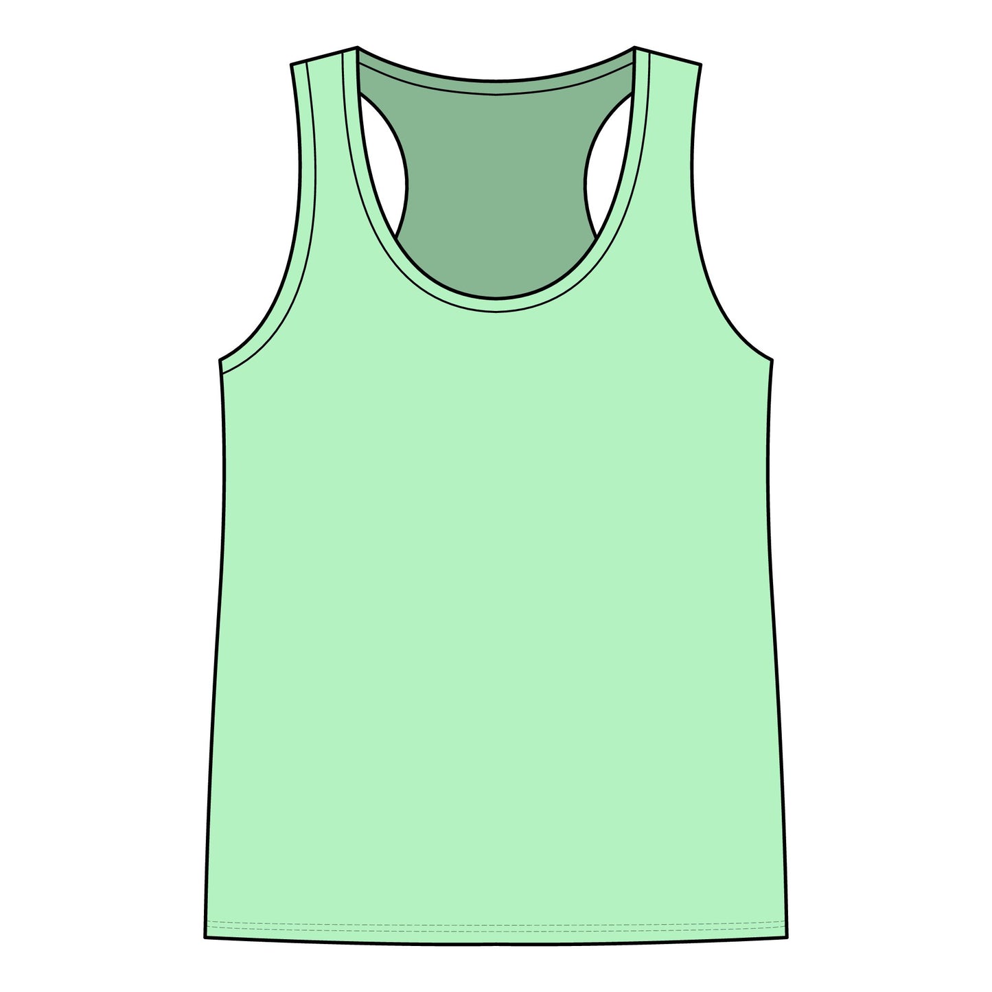 Vintage Camper Tank Top — Retro RV Camping Tee for Outdoorsy Women