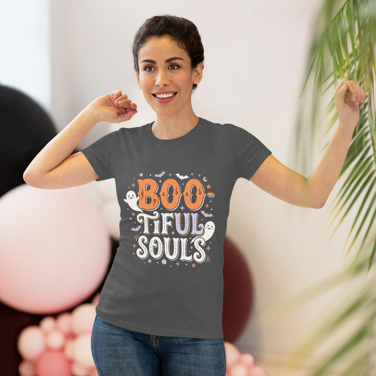 Boo-iful Souls Tee | Halloween Ghost Typography Shirt