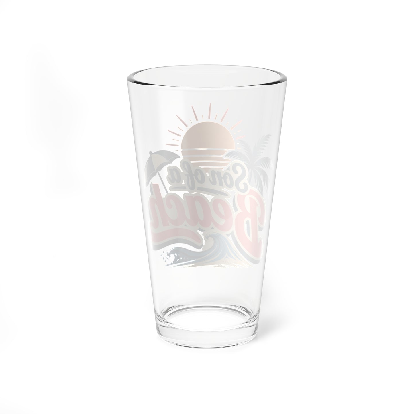 Mixing Glass - "Son of a Beach" Tropical 16oz Cocktail Glass