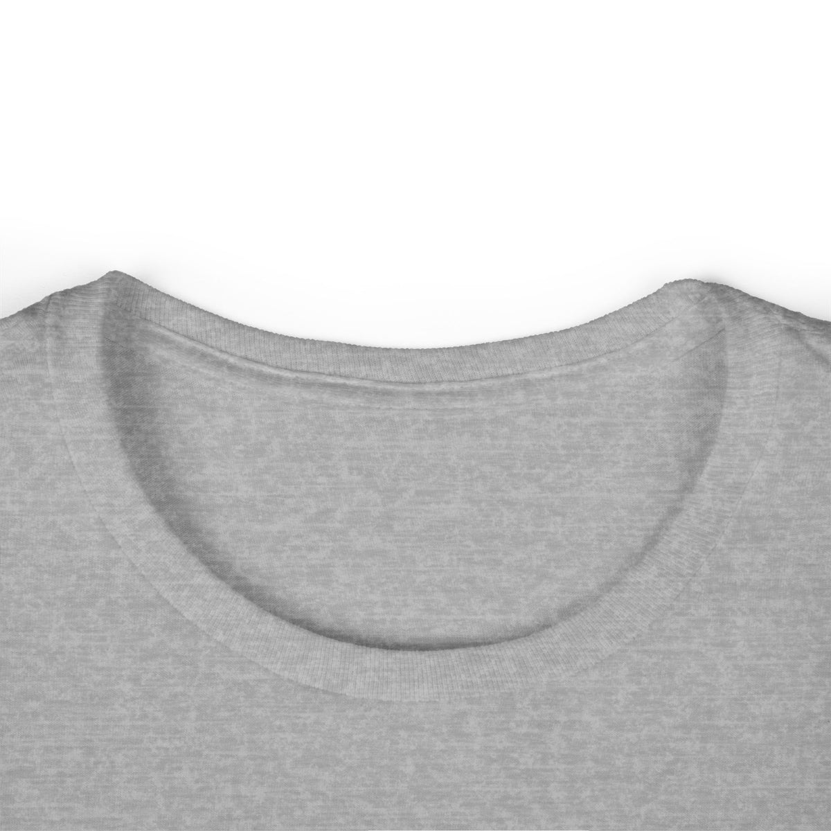 Women's Softstyle Tee — Classic Heather Gray Crewneck T-Shirt