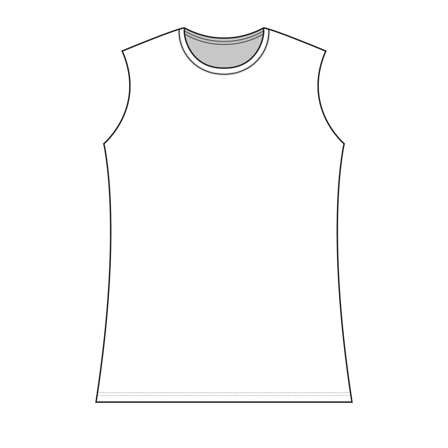 Summer Vibes Women's Tank Top — Retro Sunglasses Graphic