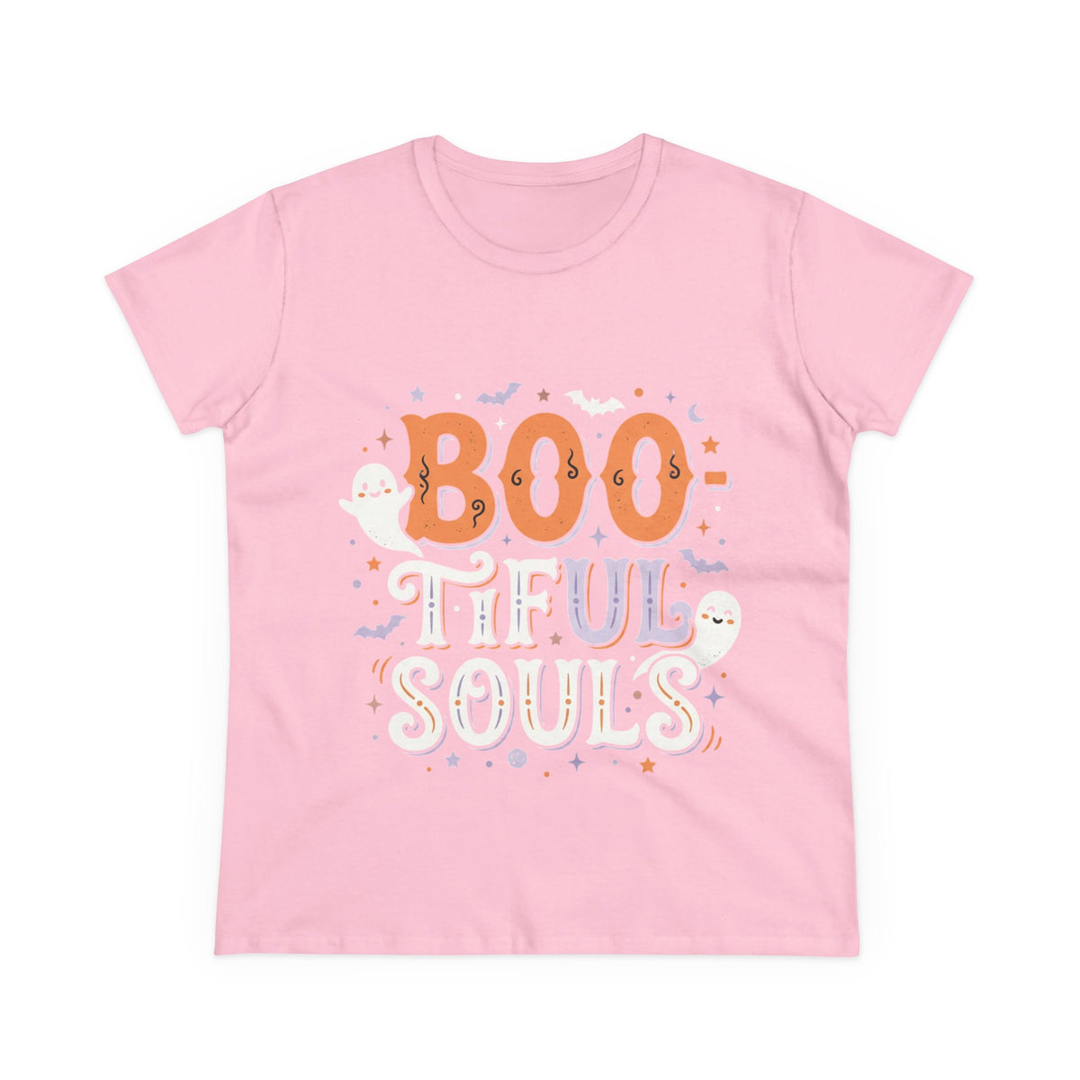 Boo-tiful Souls Tee | Halloween ghosts, bats, spooky lettering