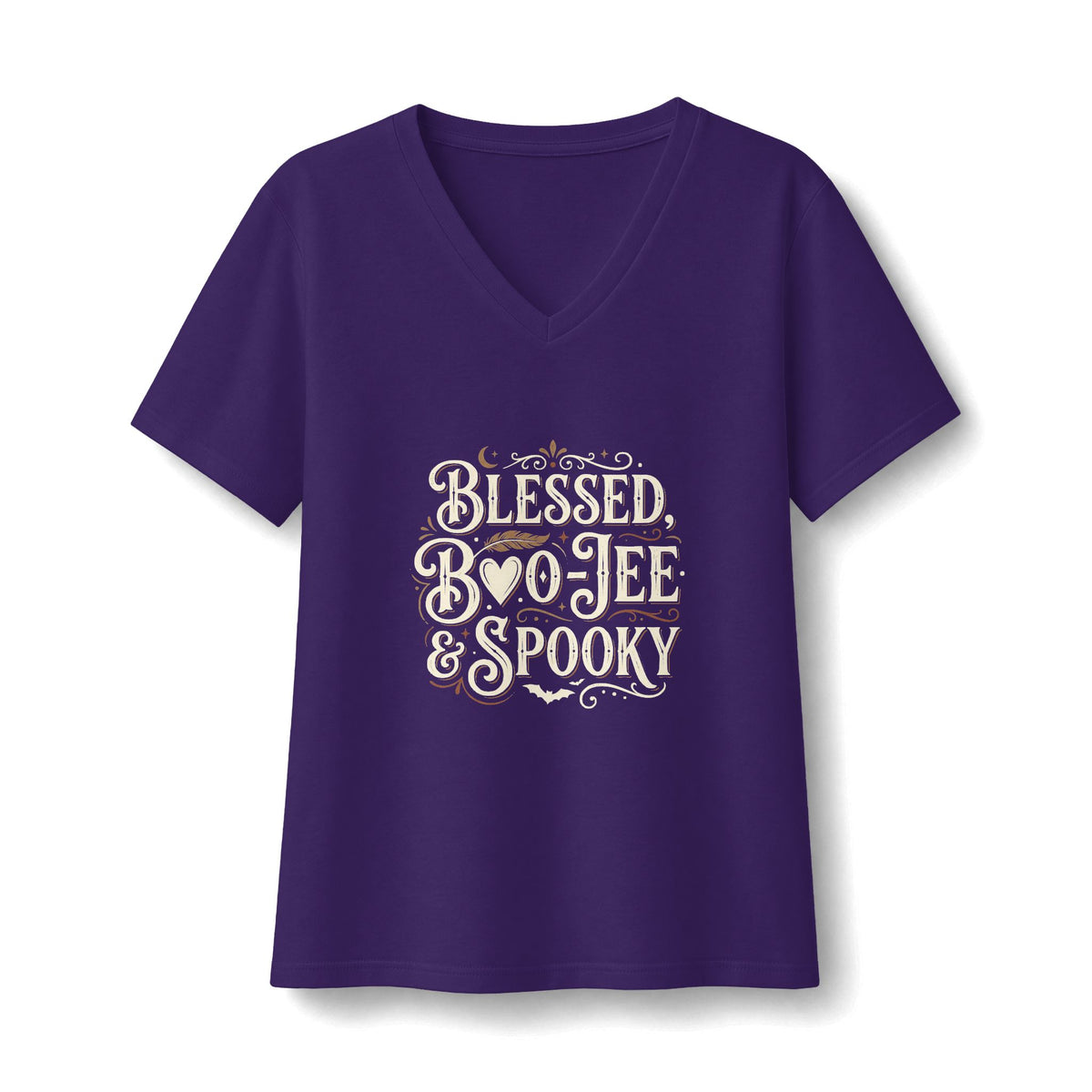 Women's Relaxed Jersey Short Sleeve V-Neck Tee