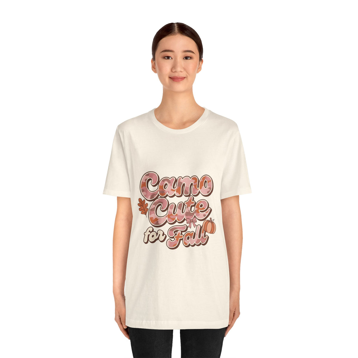 Camo Cute for Fall T‑Shirt