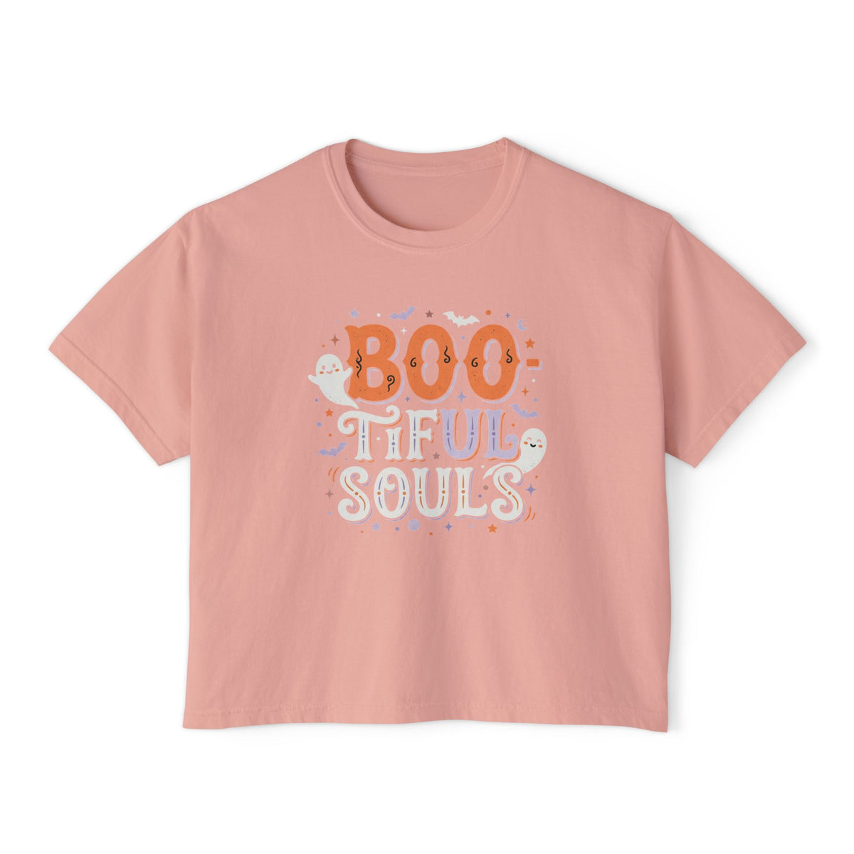 Boo-tiful Souls Tee | Halloween ghosts, pastel spooky design
