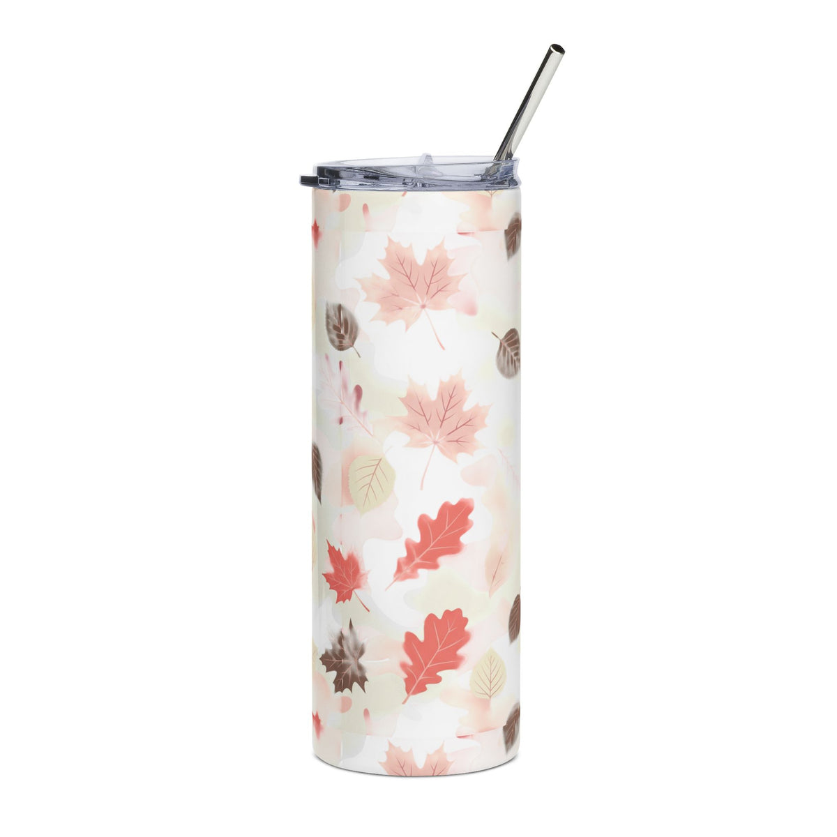 20oz Stainless Steel Tumbler — Autumn Leaves Fall Travel Cup