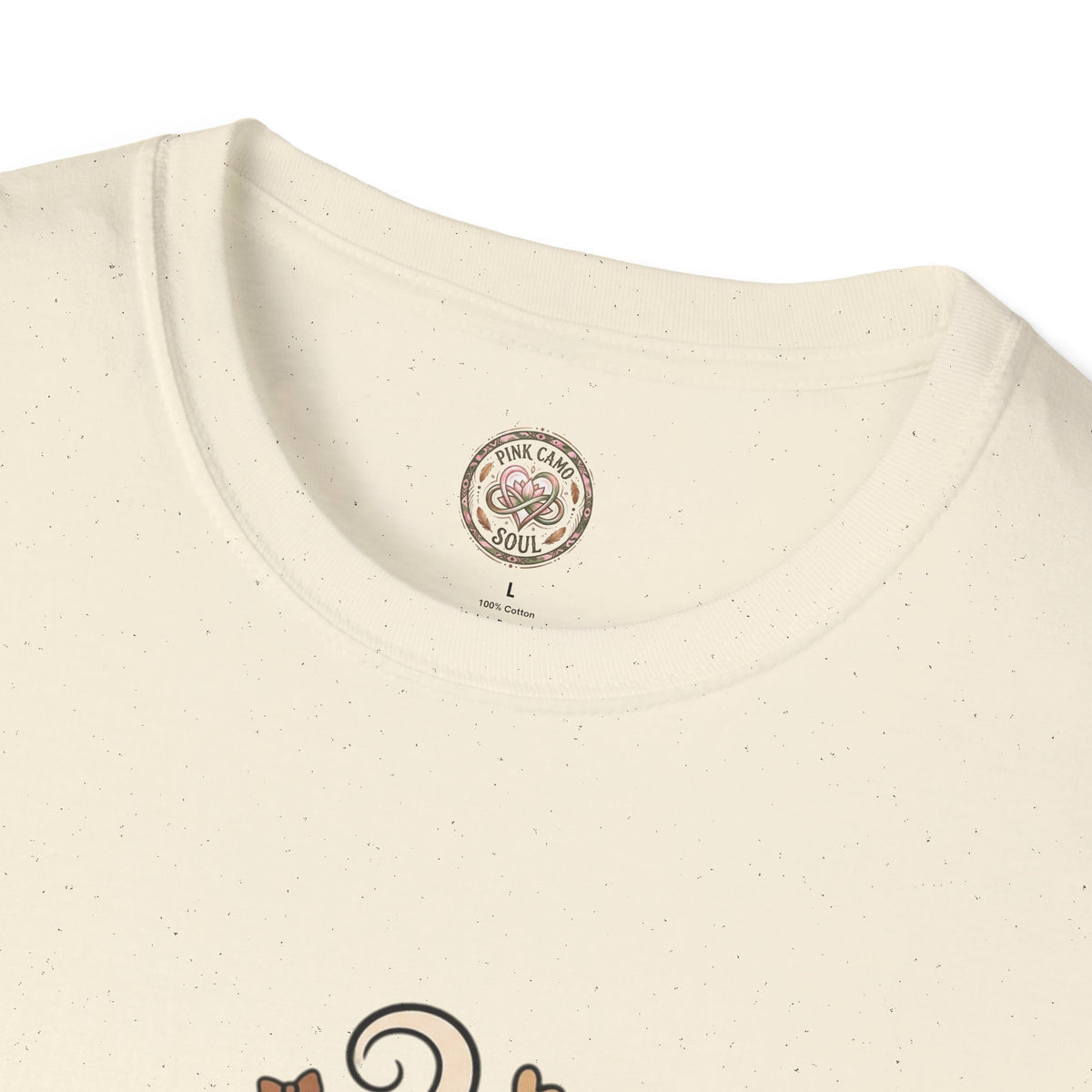 Fueled by Coffee & Camo T-Shirt — Cute Leopard Travel Coffee Cup Tee