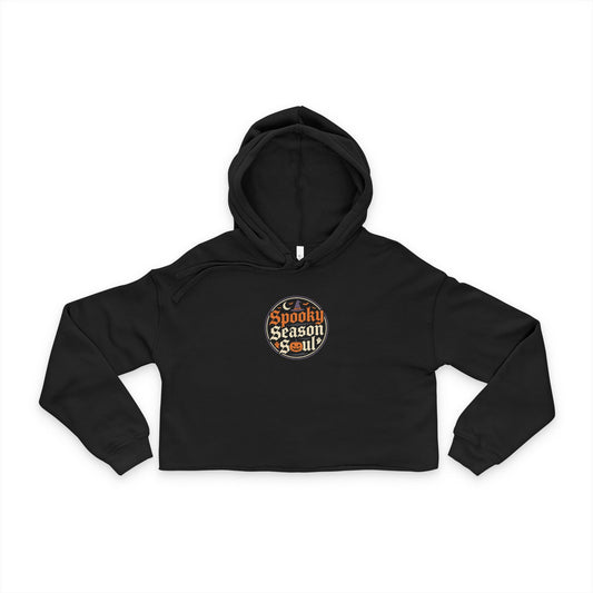 Spooky Season 'Til I Die Cropped Hoodie
