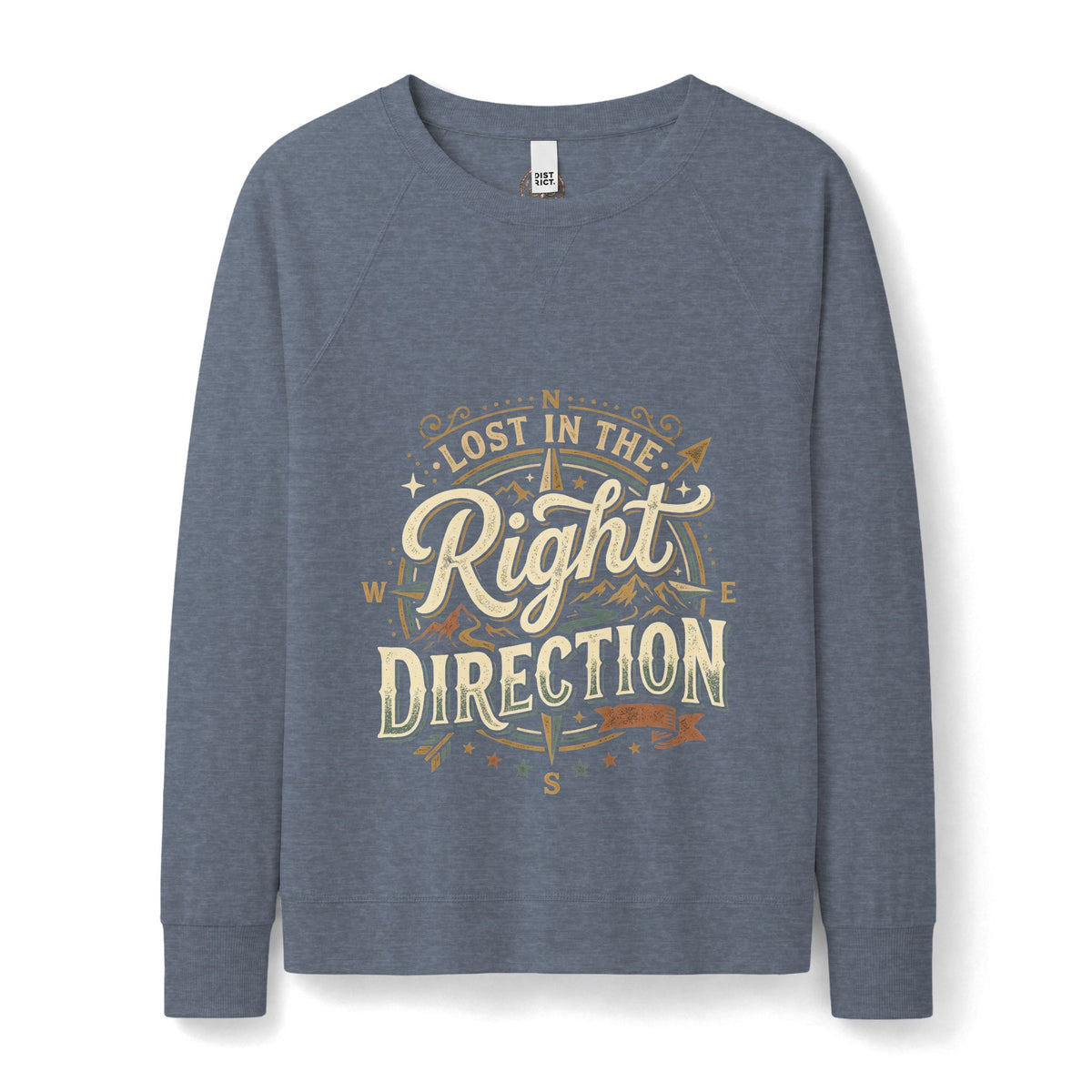 Lost in the Right Direction Crewneck Sweatshirt