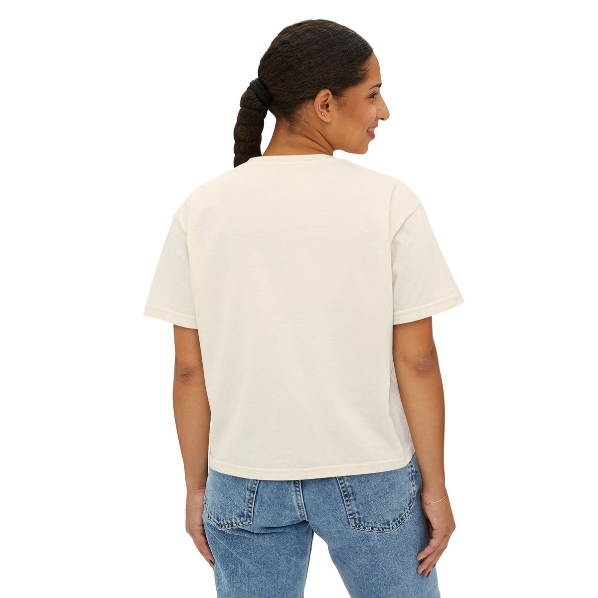 Feather Weather Women's Boxy Tee — Vintage Bird Nature Graphic