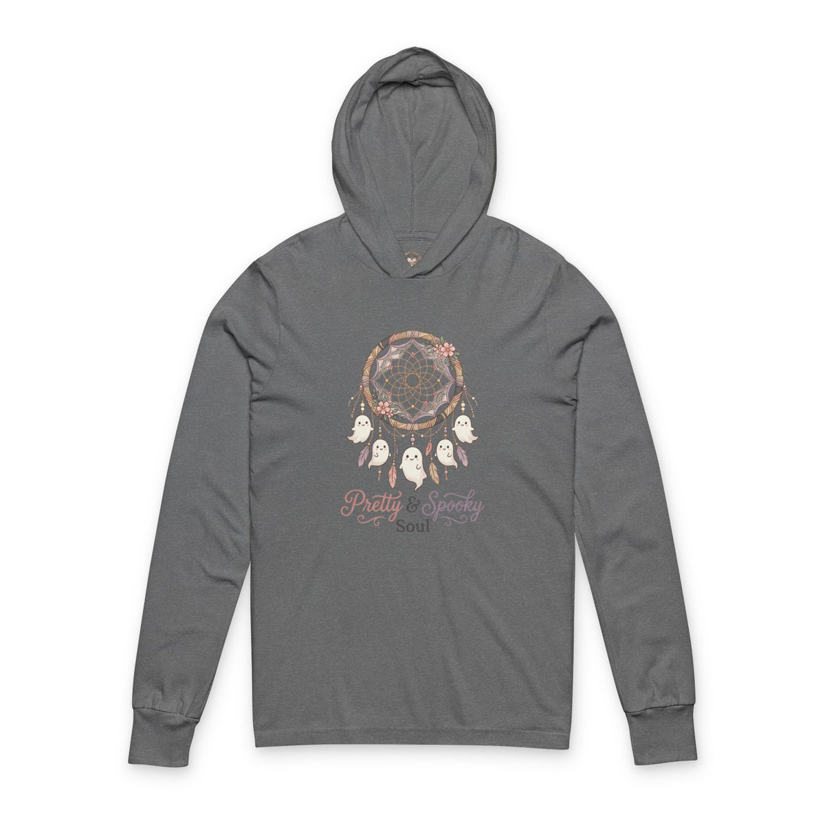 Dreamcatcher Hooded Long Sleeve Tee — "Pretty & Spooky Soul"