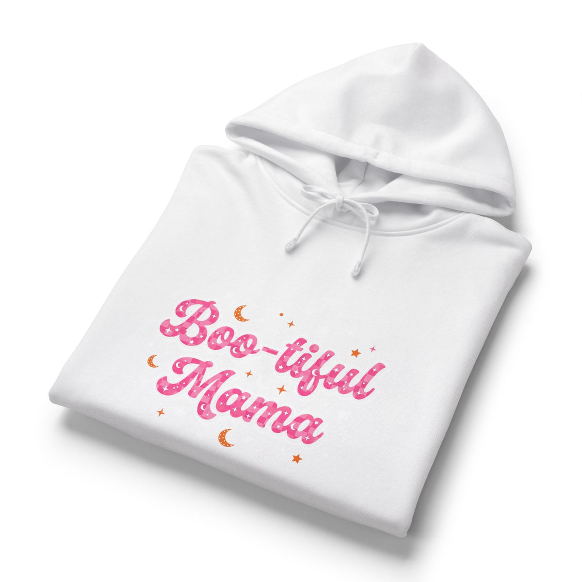 Boo-tiful Mama Hoodie — Cute Pink Halloween Mom Sweatshirt
