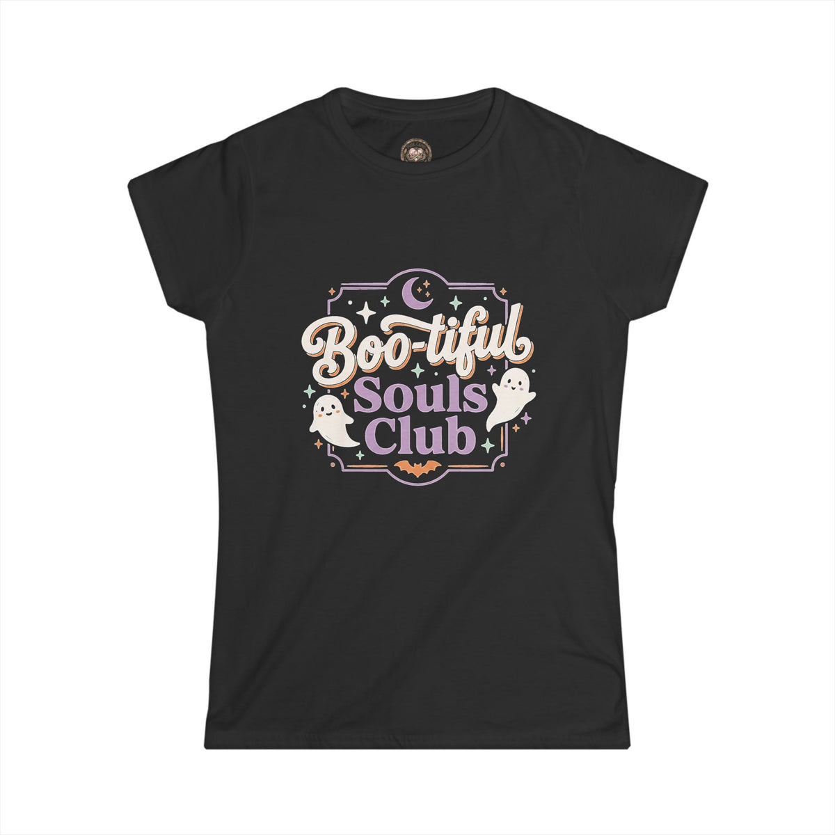 Women's Black Softstyle Tee — Everyday Comfortable Crewneck