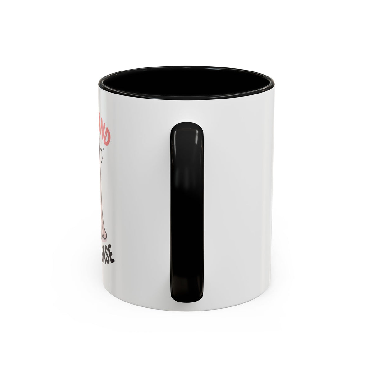Ghosts and Coffee Please Mug — Cute Halloween Ceramic Accent Coffee Cup (11/15oz)