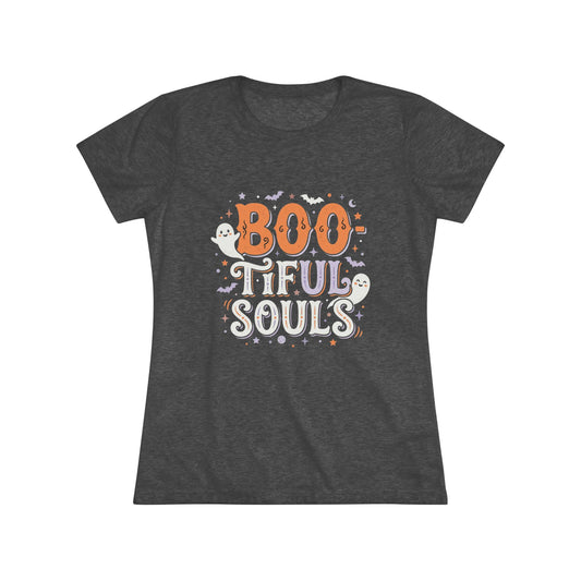 Boo-iful Souls Tee | Halloween Ghost Typography Shirt