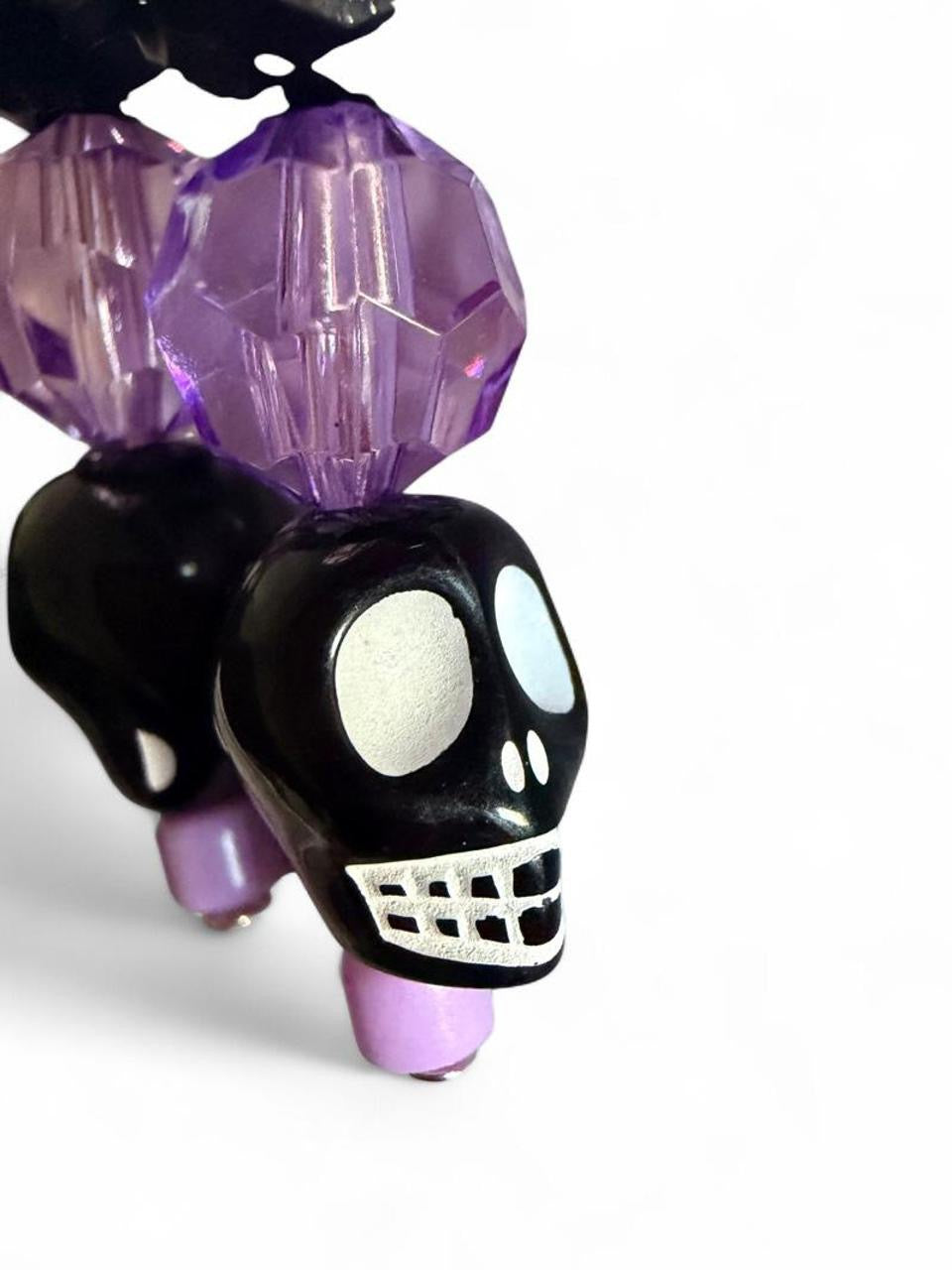 Boo-tiful Black Skull Earrings | Halloween Dangle Earrings | Boo-tiful Souls Collection